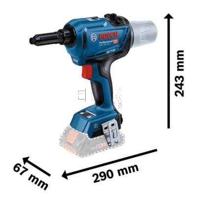 Nitownica akumulatorowa BOSCH GRG 18V-16 C 06019K5000 18V - zdjęcie nr 2