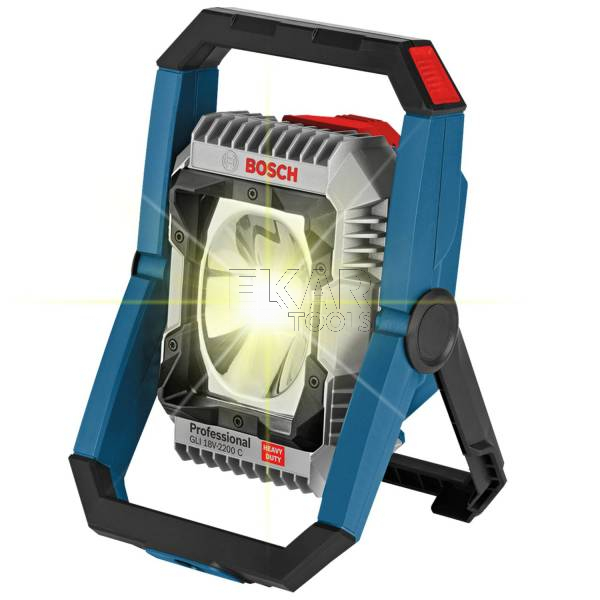Lampa budowlana akumulatorowa BOSCH GLI 18V-2200 C 2200lm 0601446501 - zdjęcie nr 2