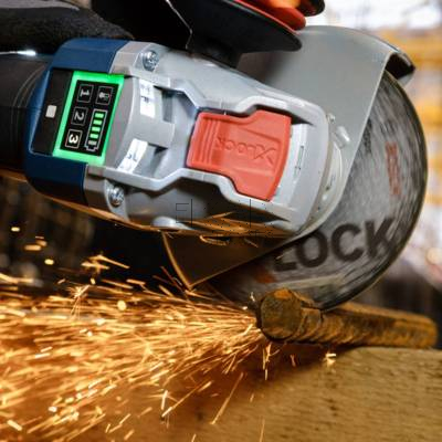 Szlifierka kątowa BOSCH GWX 18V-10 SC 06017B0400 125mm X-LOCK + L-BOXX - zdjęcie nr 3