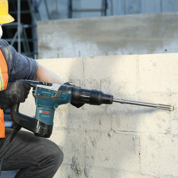 Młot udarowo-obrotowy SDS-MAX BOSCH GBH 5-40 D 8,5J 1100W + walizka - zdjęcie nr 3