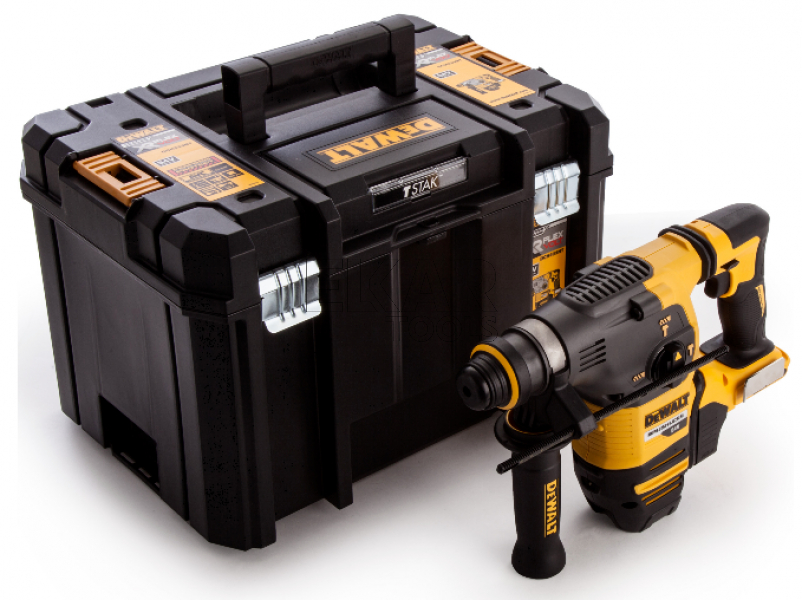 Młotowiertarka akumulatorowa SDS-Plus DeWalt DCH333NT 3,5J 54V XR + walizka - zdjęcie nr 3