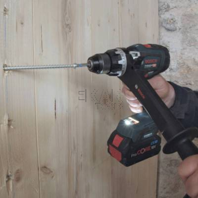 Wiertarko-wkrętarka BOSCH GSR 18V-150 C 06019J5005 + 2x8Ah + L-BOXX - zdjęcie nr 3