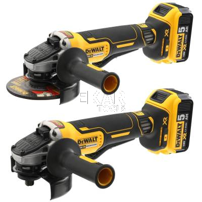 Szlifierka kątowa akumulatorowa DeWalt DCG406N 125mm 18V XR - zdjęcie nr 2
