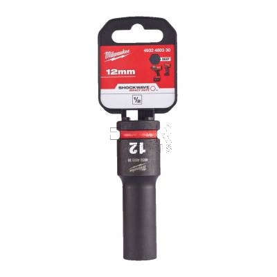 Nasadka udarowa długa 1/2 12x78mm SHOCKWAVE Milwaukee 4932480330 - zdjęcie nr 3