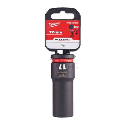 Nasadka udarowa długa 1/2 17x78mm SHOCKWAVE Milwaukee 4932480335 - zdjęcie nr 3