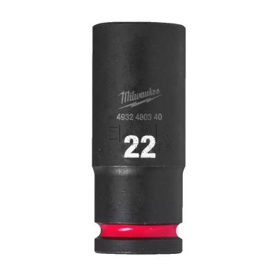 Nasadka udarowa krótka 1/2 22x78mm SHOCKWAVE Milwaukee 4932480340 - zdjęcie nr 2