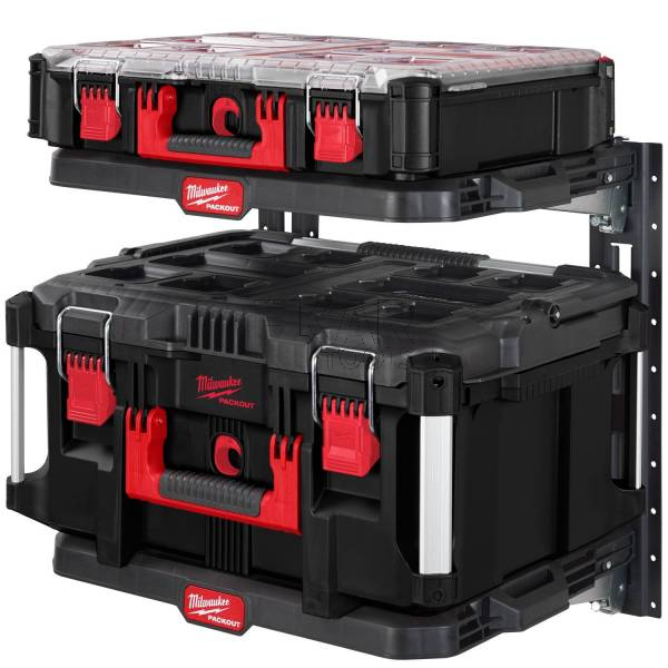 System montażu na szynach Milwaukee Packout 4932472127 - zdjęcie nr 4