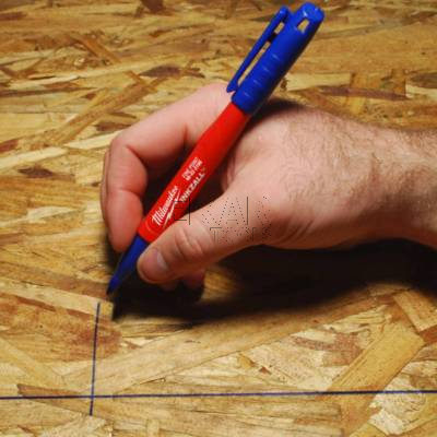 Marker budowlany niebieski 1szt. Milwaukee INKZALL 4932492126 - zdjęcie nr 2