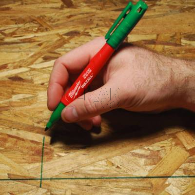 Marker budowlany zielony 1szt. Milwaukee INKZALL 4932492127 - zdjęcie nr 2