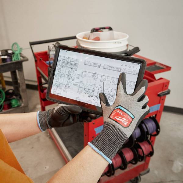 MILWAUKEE RĘKAWICE ODPORNE NA PRZECIĘCIA rozm. 8/M Poziom B 4932480492 - zdjęcie nr 4