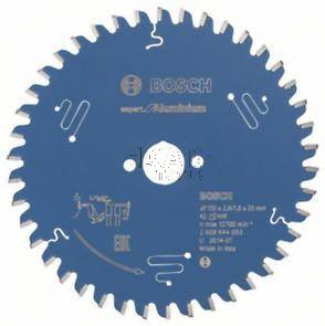 Tarcza pilarska do aluminium 150x20x2,6 42z Expert for Aluminium BOSCH 2608644093