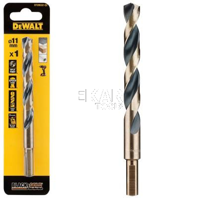 Wiertło do metalu 11mm 1szt. HSS-G DeWalt BLACK GOLD DT20532
