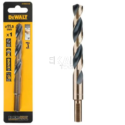 Wiertło do metalu 11,5mm 1szt. HSS-G DeWalt BLACK GOLD DT20533