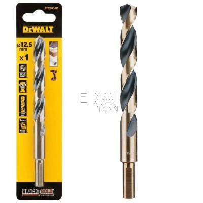 Wiertło do metalu 12,5mm 1szt. HSS-G DeWalt BLACK GOLD DT20535