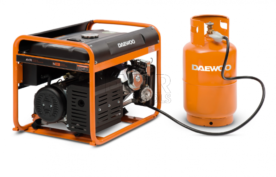 Agregat prądotwórczy dwupaliwowy DAEWOO GDA 7500DFE - zdjęcie nr 2