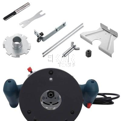 Frezarka górnowrzecionowa Bosch GOF 130 06016B7000 1300W + osprzęt - zdjęcie nr 3