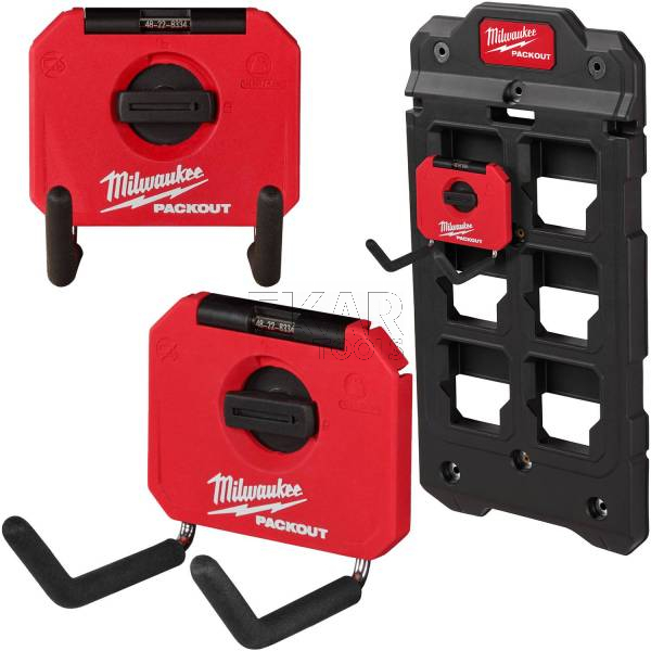 Hak narzędziowy mały prosty Milwaukee PACKOUT 4932480704