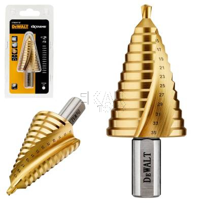 Wiertło stożkowe stopniowe do metalu 5-35 mm DeWalt DT90247