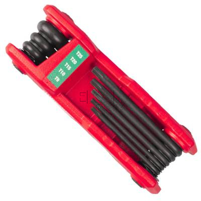 Zestaw składanych kluczy sześciokątnych TORX 8szt Milwaukee 4932480979 - zdjęcie nr 2