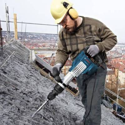 Młot wyburzeniowy SDS MAX BOSCH GSH 11 VC 0611336000 23J 1700W - zdjęcie nr 4