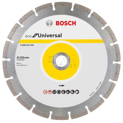 Tarcza diamentowa uniwersalna 230mm Eco for Universal BOSCH 2608615031