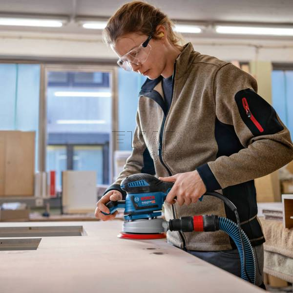 Szlifierka mimośrodowa BOSCH GEX 40-150 060137B201 150mm 400W + L-BOXX - zdjęcie nr 3