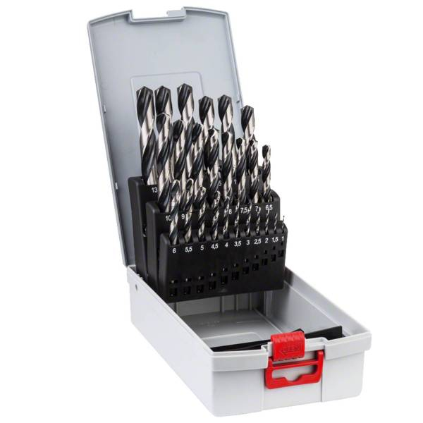 Zestaw 25 wierteł krętych do metalu BOSCH HSS PointTeQ 2608577352 - zdjęcie nr 3