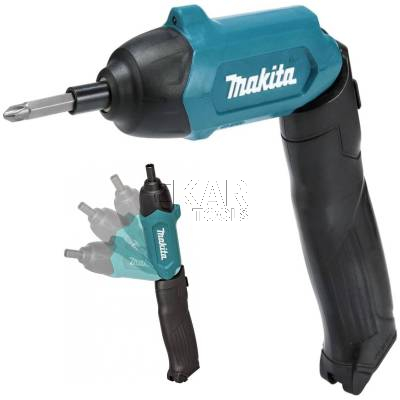 Wkrętak akumulatorowy MAKITA DF001DW 3,6V USB + akcesoria + walizka - zdjęcie nr 2
