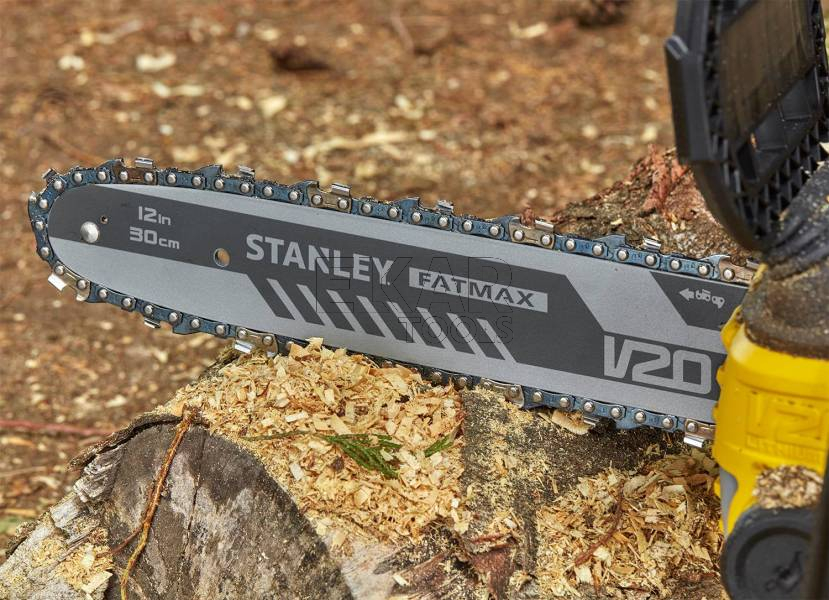 Piła łańcuchowa Stanley FATMAX V20 30cm SFMCCS630M1-XJ + 1x4Ah - zdjęcie nr 4
