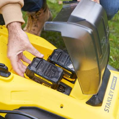 Kosiarka akumulatorowa STANLEY FATMAX SFMCMWS251B 2x18V 51cm 40L - zdjęcie nr 2
