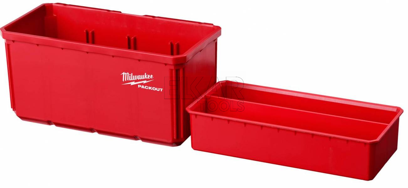 Mały pojemnik PACKOUT 10x20 cm - 2szt Milwaukee - zdjęcie nr 4