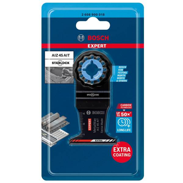 Brzeszczot wielofunkcyjny BOSCH EXPERT MetalMax AIZ 45 AIT Starlock 45x35mm 2608900018 - zdjęcie nr 2
