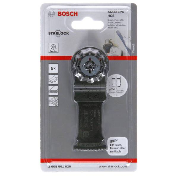 Brzeszczot HCS do cięcia wgłębnego AIZ 32 EPC 5 szt. - zdjęcie nr 3