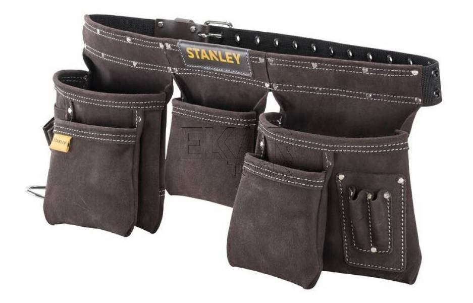 Skórzany MOCNY pas monterski Stanley - zdjęcie nr 2