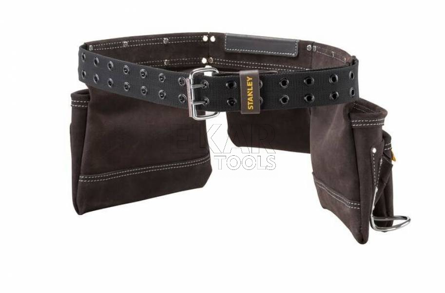 Skórzany MOCNY pas monterski Stanley - zdjęcie nr 3