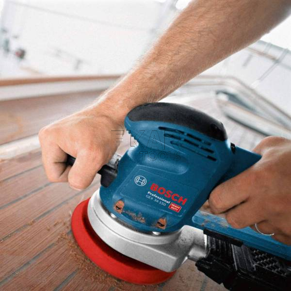 Szlifierka mimośrodowa BOSCH GEX 34-150 0601372800 150mm 340W - zdjęcie nr 2