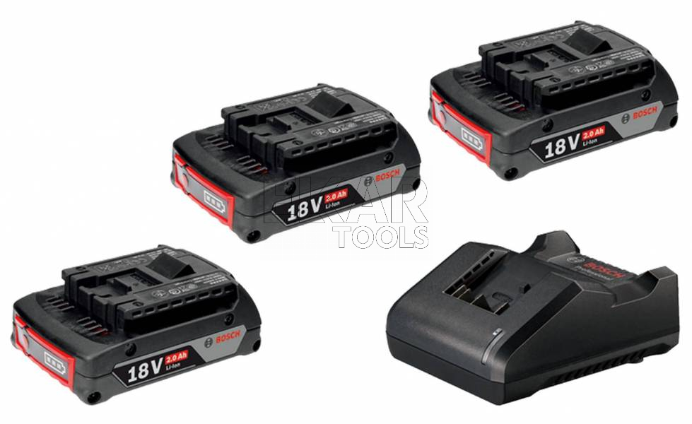 Wkrętarka udarowa BOSCH GSB 18V-50 18V + 3x2.0 Ah + L-Case - zdjęcie nr 2