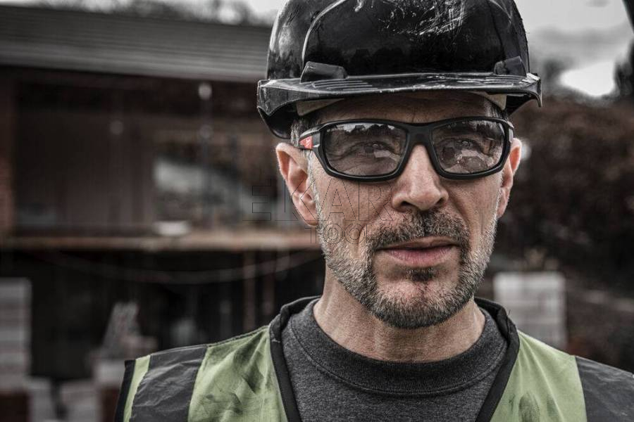 Okulary ochronne premium - szkła szare nieparujące - zdjęcie nr 4