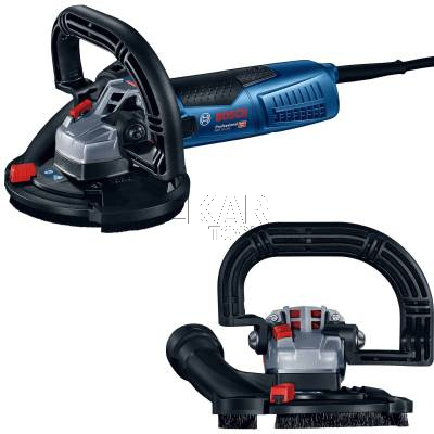 Szlifierka do betonu BOSCH GBR 15 CAG 0601776001 125mm 1500W + L-BOXX + tarcza - zdjęcie nr 2