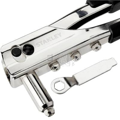 Nitownica ręczna Stanley MR55 0-69-804 + wymienne końcówki - zdjęcie nr 2