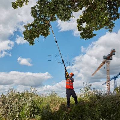 Pilarka łańcuchowa na wysięgniku DeWalt DCMPS567N 18V 20cm 4,5m - zdjęcie nr 3