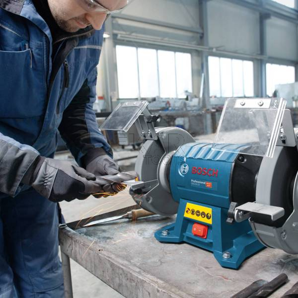 Szlifierka stołowa podwójna BOSCH GBG 60-20 060127A400 600W + tarcze - zdjęcie nr 3