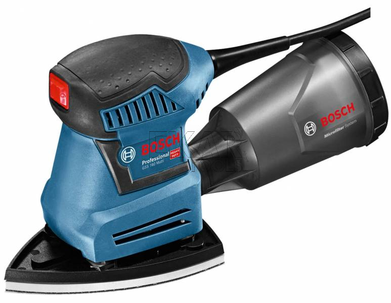 Szlifierka oscylacyjna BOSCH GSS 160-1 A 06012A2300 + L-BOXX + osprzęt - zdjęcie nr 2