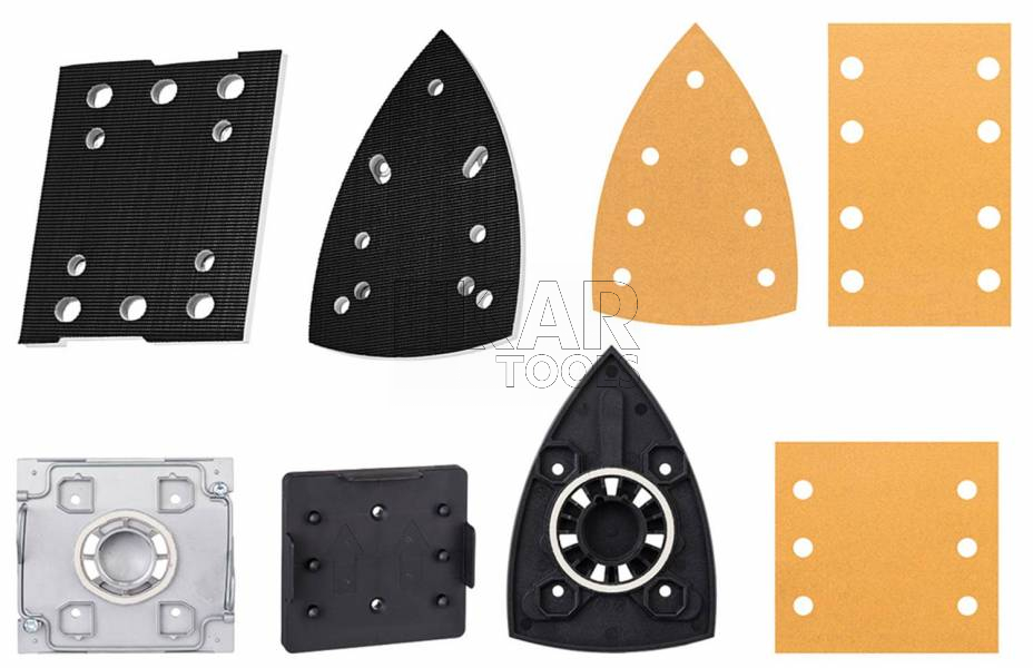 Szlifierka oscylacyjna BOSCH GSS 160-1 A 06012A2300 + L-BOXX + osprzęt - zdjęcie nr 3