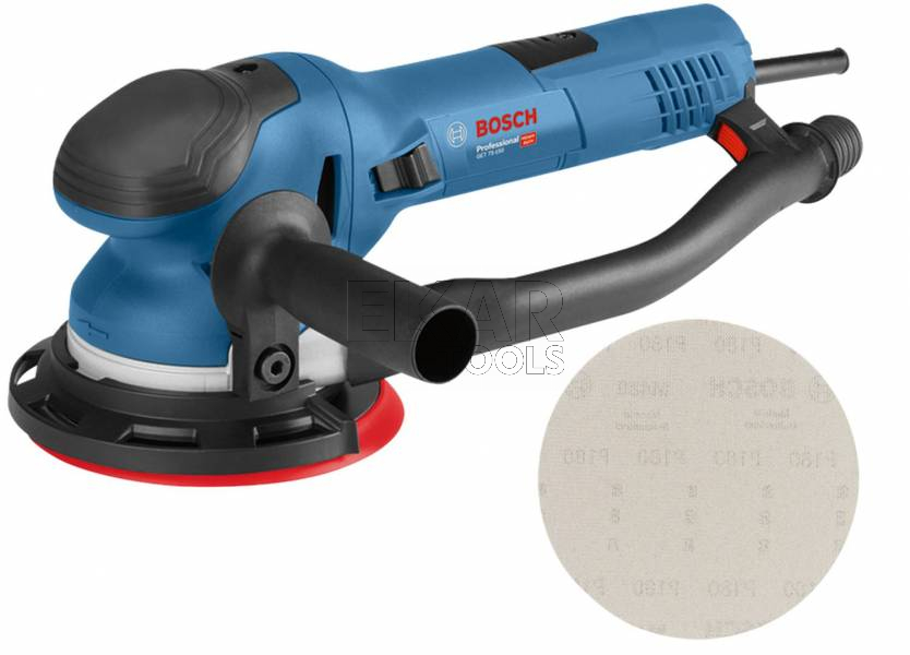 Szlifierka mimośrodowa BOSCH GET 75-150 0601257100 150mm 750W + osprzęt - zdjęcie nr 3