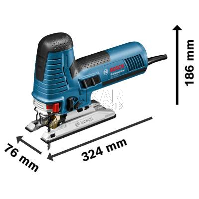 Wyrzynarka BOSCH GST 160 CE 0601517000 800W + osprzęt + L-BOXX - zdjęcie nr 2
