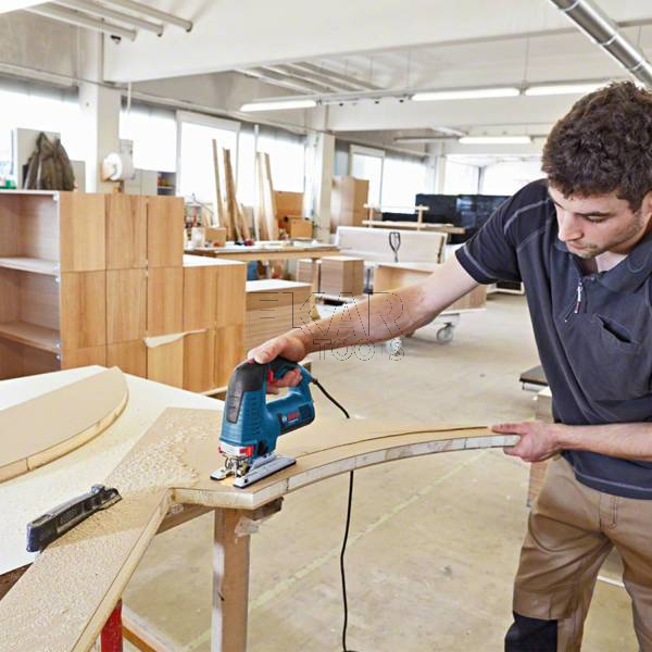 Wyrzynarka BOSCH GST 160 BCE 0601518000 800W + osprzęt + L-BOXX - zdjęcie nr 4