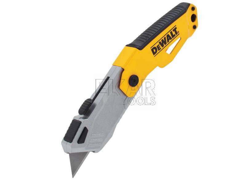 Nóż składany z chowanym ostrzem trapezowym DeWalt DWHT10261 - zdjęcie nr 4