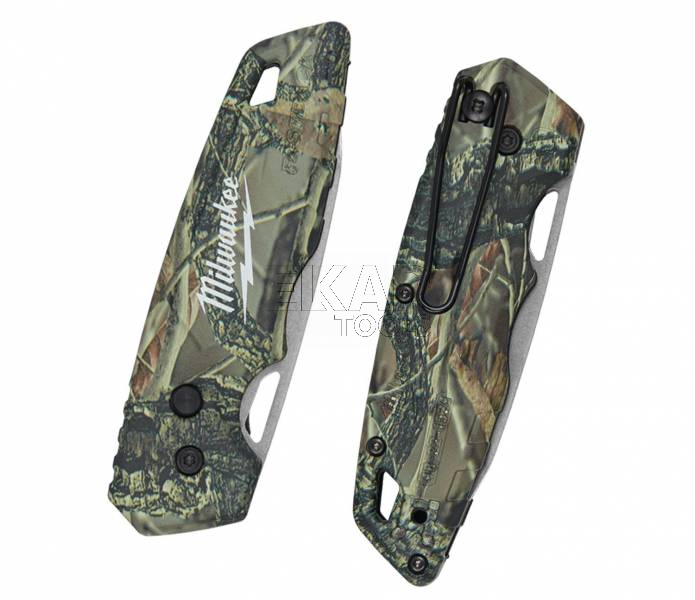 Nóż składany kieszonkowy kamuflaż MILWAUKEE FASTBACK 4932492375 - zdjęcie nr 3