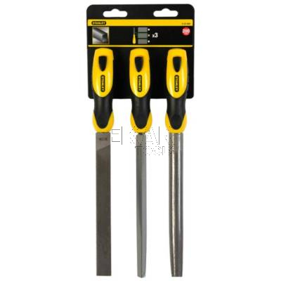 Zestaw 3 pilników do metalu 200mm STANLEY 0-22-464 - zdjęcie nr 3